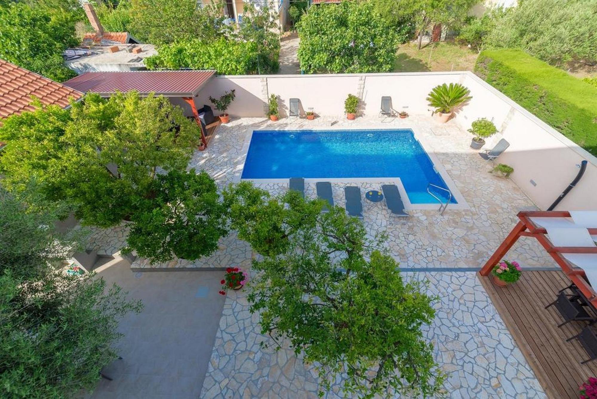 Apartments Villa Odesa With Shared Pool Zadar Exterior foto